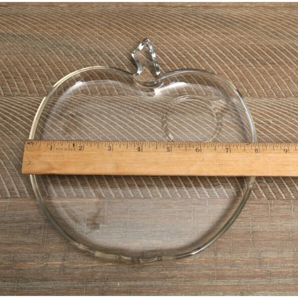 Hazel Atlas Orchard Apple‎ Shaped Plates and Cups, 8 pc set